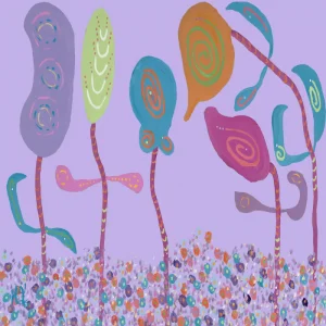 Beauty of Sharing-Purple